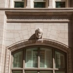 AAS Project: 714 Main Street | Roman Heads Along with Architectural Trim Window Surrounds | Product used Architectural Cast Stone