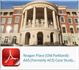 Reagan Place - Old Parkland - AAS Case Study - cast stone, architectural precast, architectural GFRC