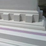 AAS Architectural GFRC | See Manufacturing Process in VIDEO Tour | GFRC Cornice Piece - Ready to Install