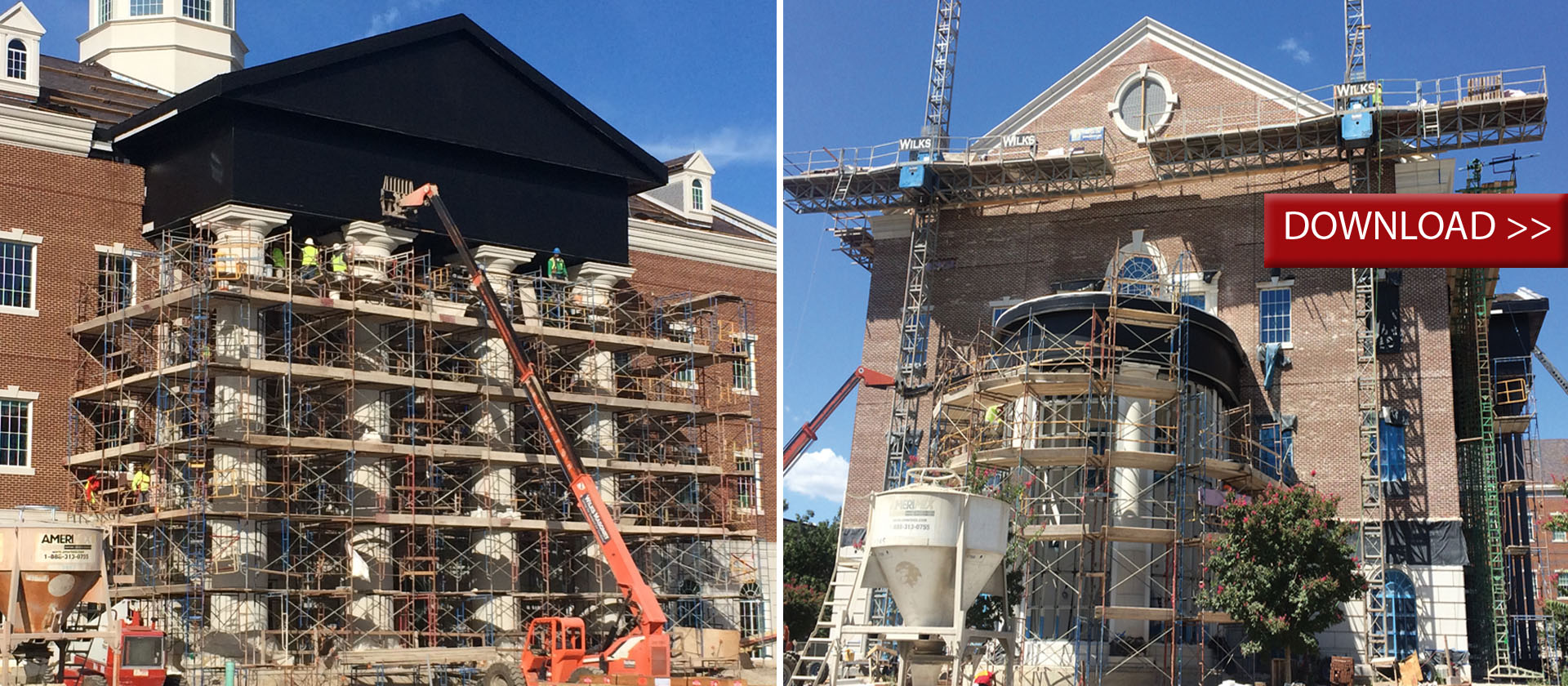 AAS Project: SMU Simmons Hall | Architect: Perkins and Will | General Contractor: Vaughn Construction | Masonry Contractor: Wilks Masonry | Manufactured PRODUCTS: Architectural Cast Stone, GFRC