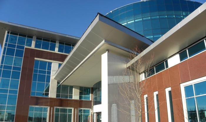 PROJECT: Higher Education Complex | Cast Stone | Architect: PBK Architects | Mason Contractor: Tim Hughes, Dee Brown Inc