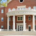 SMU Caruth Hall Architectural Stone Cladding | Cast Stone and Wet-precast Products Combined for Desired Design Accent | Large Column Porches and Entries, Design of Eaves, Window Surround Trim