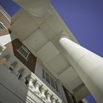 SMU Simmons Hall | Cast Stone, GFRC, Precast Concrete | Large Size Columns Designed using Custom Molds | DOWNLOAD AND LEARN MORE >>