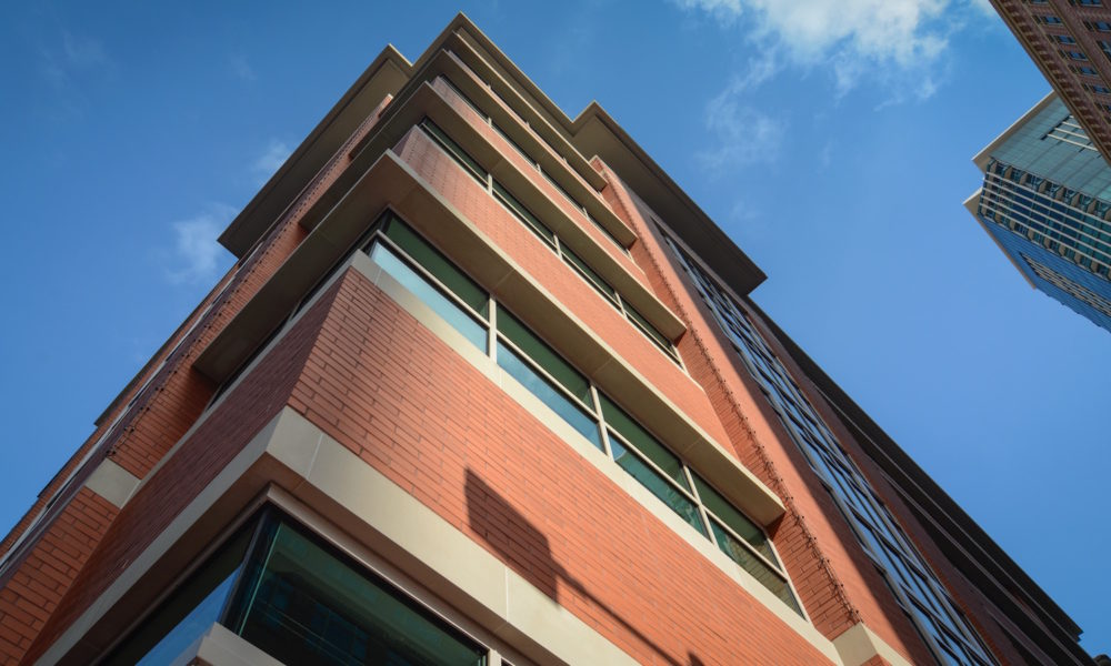 Sundance Square Cassidy Building | Custom Fabricated Cast Stone Pieces for Monolithic Design