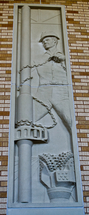 Each TCU Relief Panel Capture Specific Background and Contribution of Founders - Architectural Cast Stone